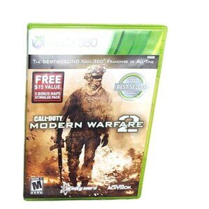 2 Xbox 360 Game Bundle Medal of Honor Warfighter Limited Edition & Call of Duty